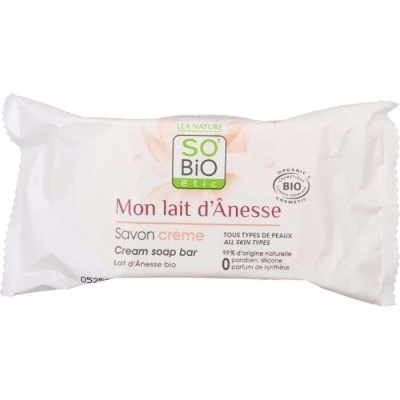 So Bio Savon Crème Bloc au Lait d'Ânesse | UNIKA