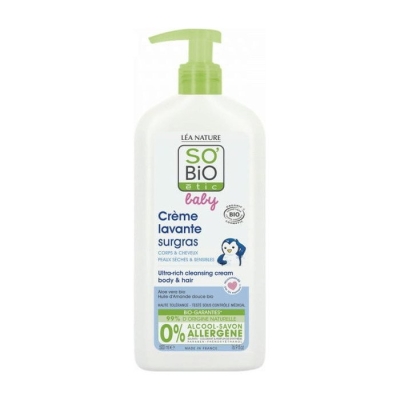 So Bio Baby Crème Lavante Surgras | UNIKA