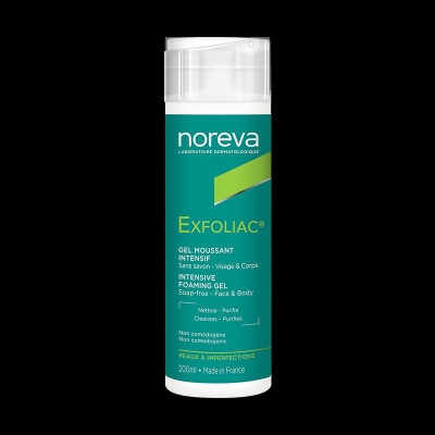 Exfoliac Gel Moussant Intensif 200ml - Noreva | UNIKA