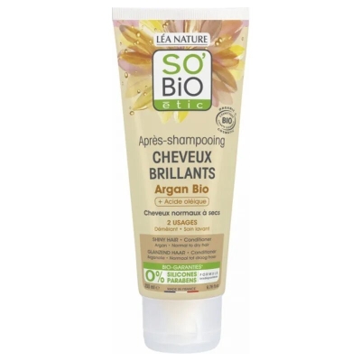 So Bio Après-Shampooing Brillants Argan | UNIKA