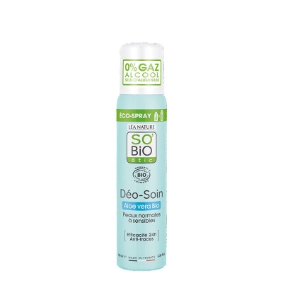 So Bio Eco-Spray Déodorant Aloe Vera 100ml | UNIKA