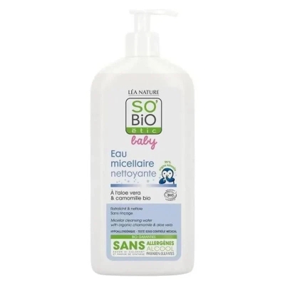 Baby Eau Nettoyante 500ml - So Bio | UNIKA