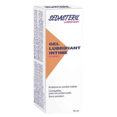 Sedasteril Gel Lubrifiant Intime 70ml | UNIKA