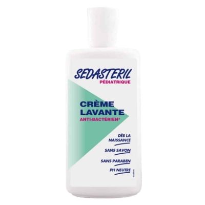 Sedasteril Crème Lavante Pédiatrique 250ml | UNIKA