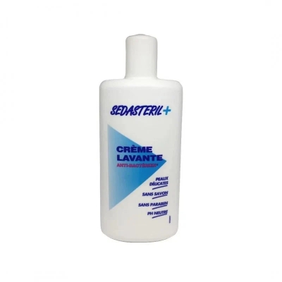 Sedasteril Crème Lavante Anti-Bactérienne 250ml | UNIKA