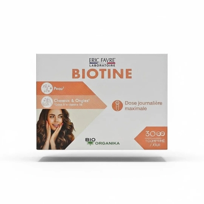 Eric Favre Biotine 30 comprimés | UNIKA