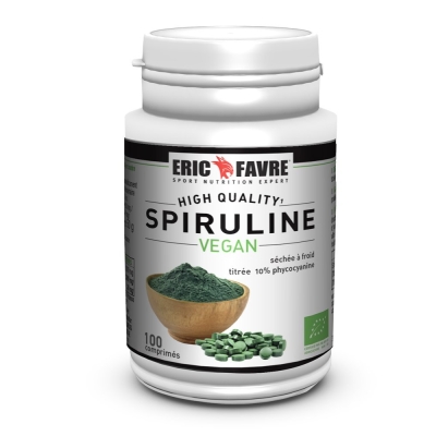 Eric Favre Spiruline Bio Vegan - 100 Comprimés
