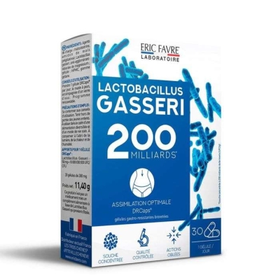 Eric Favre Lactobacillus Gasseri 30 Gélules | UNIKA