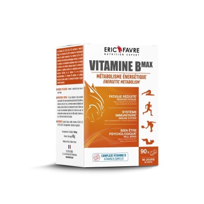 Eric Favre Vitamine B Max 90 Comprimés | UNIKA