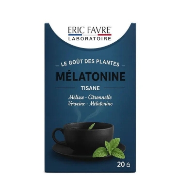 Eric Favre Mélatonine Tisane – 20 Sachets | UNIKA