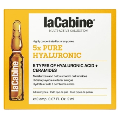 Ampoules 5x Pure Hyaluronic 2ml - LaCabine | UNIKA