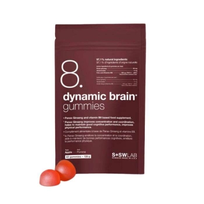 S+SWLAB 8 Dynamic Bran Gummies Goût Pomme | UNIKA
