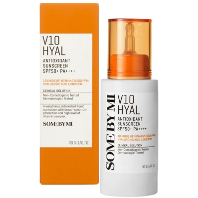 SOME BY MI Crème Solaire V10 HYAL SPF50+ 40ML | UNIKA