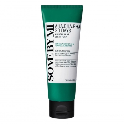 SOME BY MI Acne Clear Foam AHA BHA PHA | UNIKA