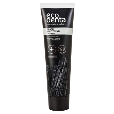 EcoDenta Dentifrice Blanchissant Charbon Actif | UNIKA