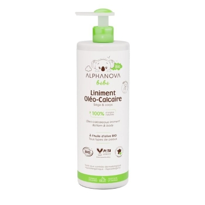 Alphanova Liniment Oléo-Calcaire Bio 400ml | UNIKA