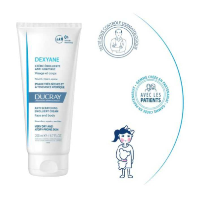 DUCRAY - Dexyane creme emolliente anti grattage 200 ml