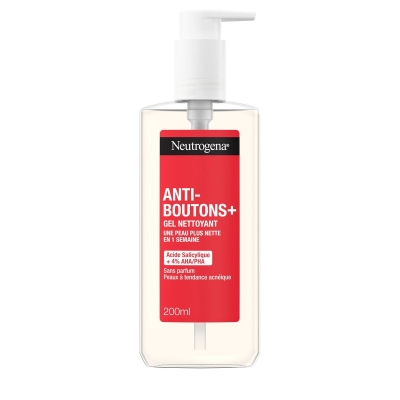 Neutrogena Anti-Boutons+ Gel Nettoyant | UNIKA