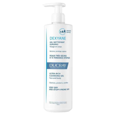 DUCRAY - Dexyane gel nettoyant surgras 400 ml | UNIKA