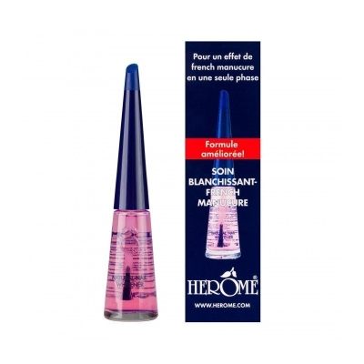 Soin Blanchissant Rose Naturel Ongles 10ml - Herôme
