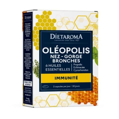 Dietaroma Oléopolis Immunité Bio 60 Capsules | UNIKA