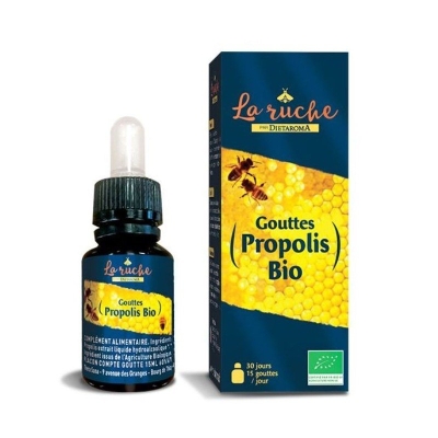 Dietaroma La Ruche Gouttes Propolis Bio 15ml | UNIKA