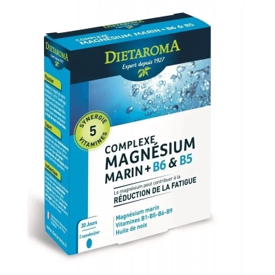 Dietaroma Complexe Magnésium Marin + B6 & B5 | UNIKA