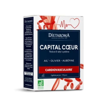 Dietaroma Capital Cœur, complément en gélules | UNIKA