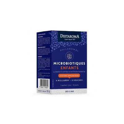 Dietaroma Probiotiques Enfants 15 Sachets | UNIKA
