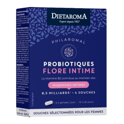 Dietaroma Philaromal Flore Intime, 20 gélules | UNIKA