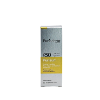 Puriaderm Purisun Crème Solaire Invisible SPF50+ | UNIKA