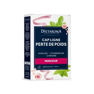 Capligne Konjac & Chrome 40 gélules - Diétaroma