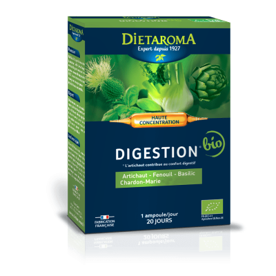 Dietaroma Digestion Bio - 20 Ampoules de 10ml | UNIKA