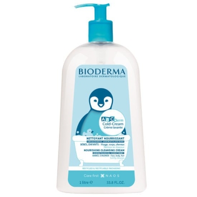 Bioderma ABCDerm Cold-Cream Crème Lavante 1L | UNIKA