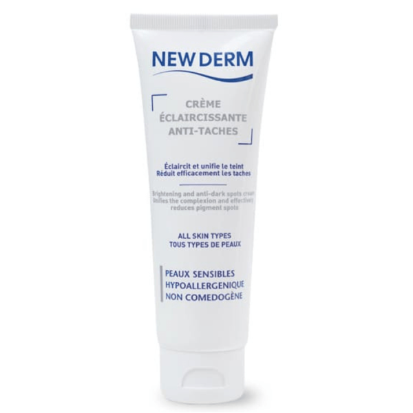 New Derm Crème Éclaircissante Anti-Taches 50ml