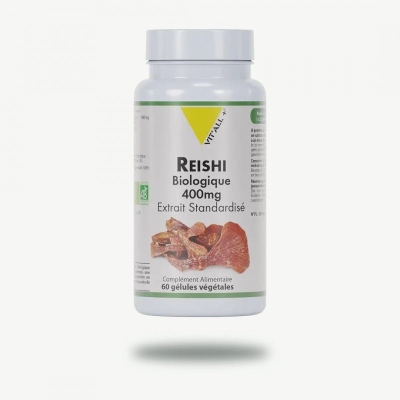 Reishi Bio Standardisé 400mg - VITALL+ | UNIKA