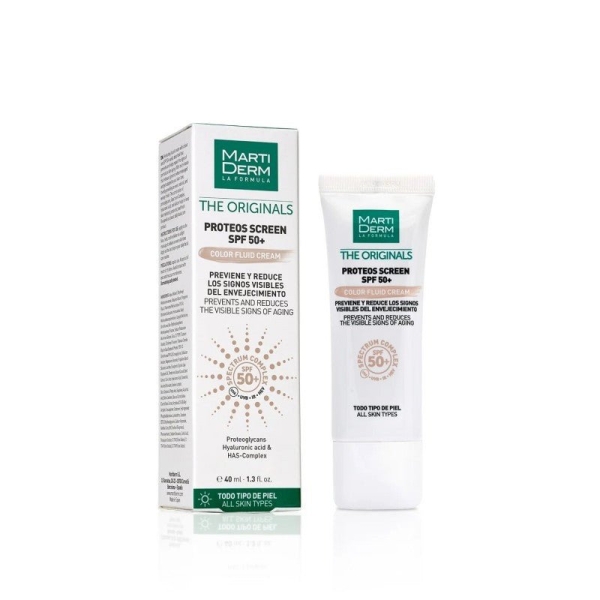 Martiderm Proteos Screen Color Fluid Cream SPF50+