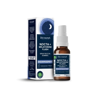 Dietaroma Nocta+ Mélatonine Flash Spray 30ml | UNIKA