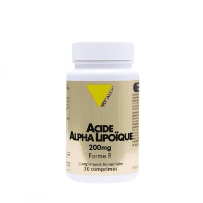 VITALL+ Acide Alpha Lipoïque 200mg | UNIKA