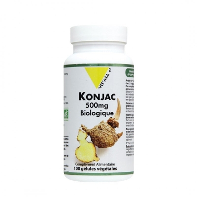 VITALL+ Konjac Bio 570mg 100 Gélules | UNIKA