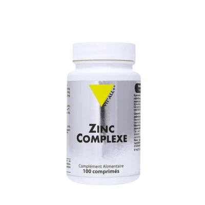 Vitall+ Zinc Complexe - 100 Comprimés | UNIKA