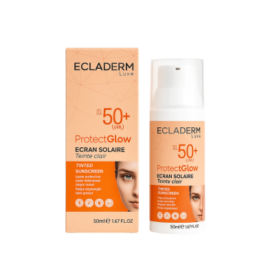 Ecladerm Luxe Écran Solaire Teinté SPF50 Clair 50ml | UNIKA