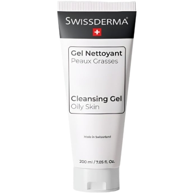 SwissDerma Gel Nettoyant Purifiant Peaux Grasses | UNIKA