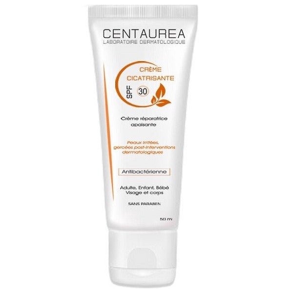 Centaurea Crème Cicatrisante Hydra-Protectrice SPF30 50ml