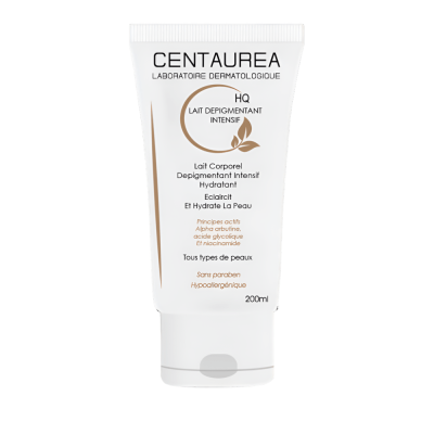 Centaurea Lait Dépigmentant Intensif HQ 200ml | UNIKA