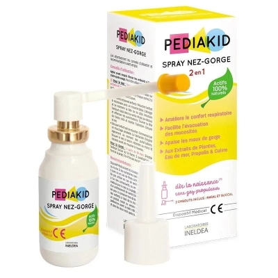 PediaKid Spray Nez-Gorge 2 en 1 - 20 ml | UNIKA