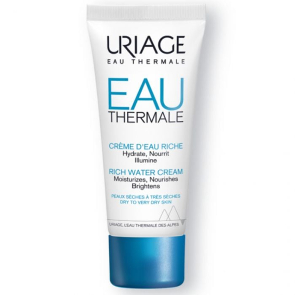 URIAGE - Eau thermale crème d’eau riche crème hydratante 40 ml