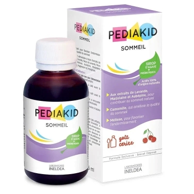 PediaKid Sommeil Sirop Goût Cerise 125 ml | UNIKA