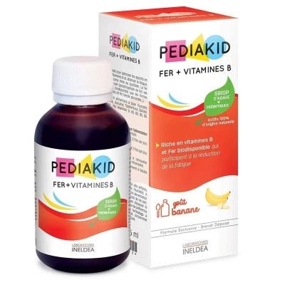 Fer + Vitamines B Sirop Enfants - Pediakid | UNIKA