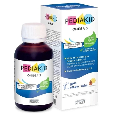PEDIAKID OMÉGA 3 Sirop 125ml | UNIKA